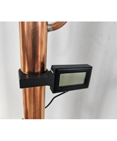 LCD thermometer holder